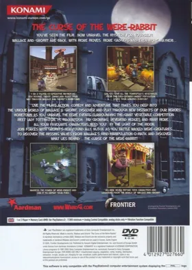 Wallace & Gromit - The Curse of the Were-Rabbit box cover back